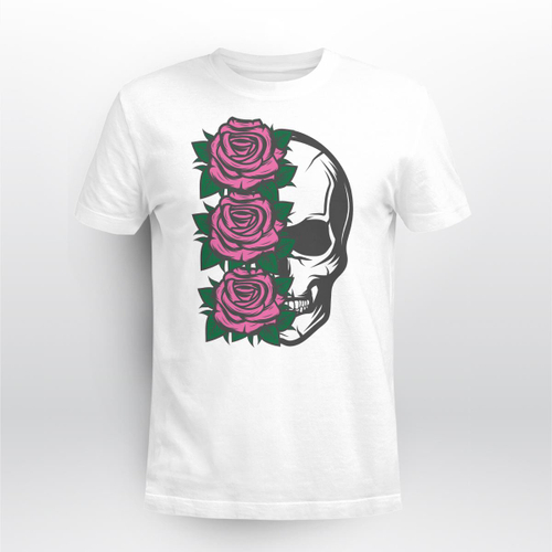 ROSE SKULL T-SHIRT